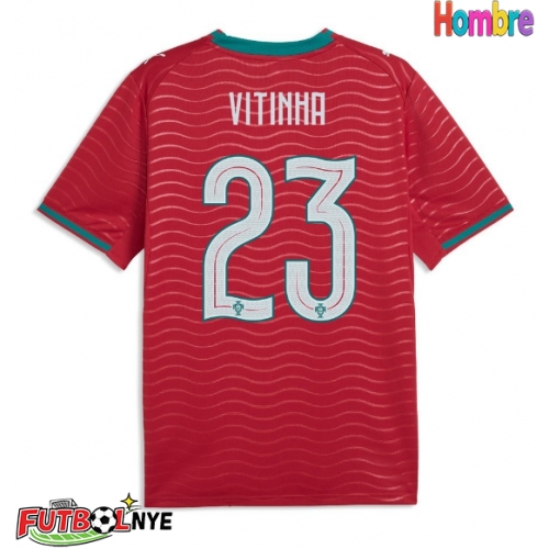 Camiseta Portugal Vitinha #23 Primera Equipación Mundial 2026 manga corta